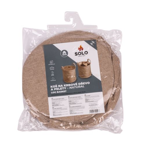 Korb für Briketts und Pellets NATURAL – Bild 5