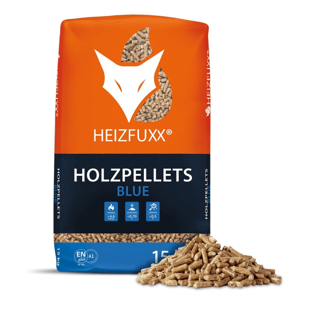 HEIZFUXX Holzpellets BLUE 975 kg ENplus A1 | Bilge Chauffage – Bild 2