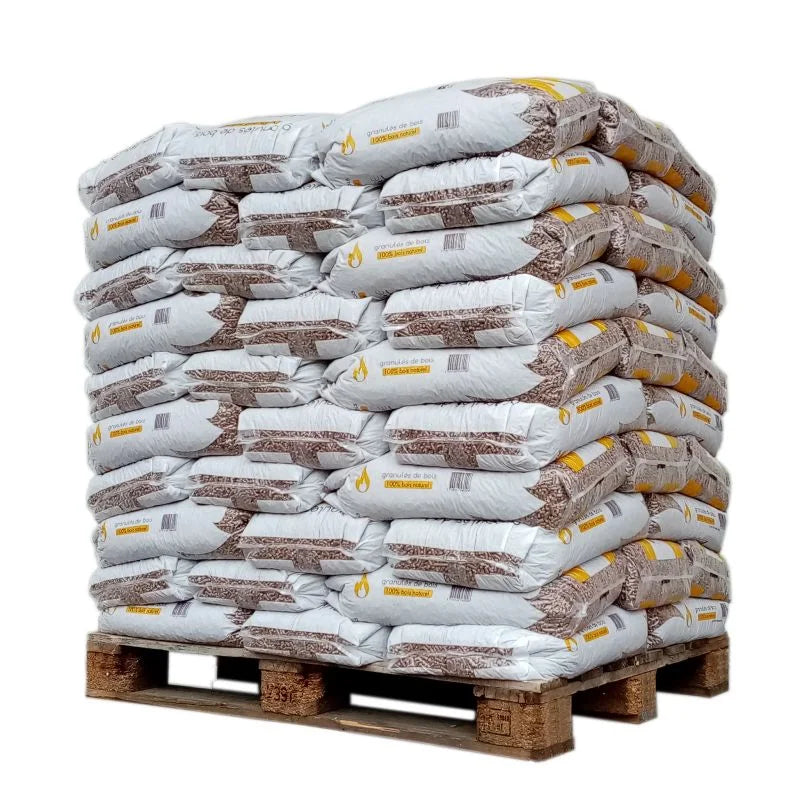 SUNFIRE-Pellets – Palette mit 70 Säcken à 15 kg