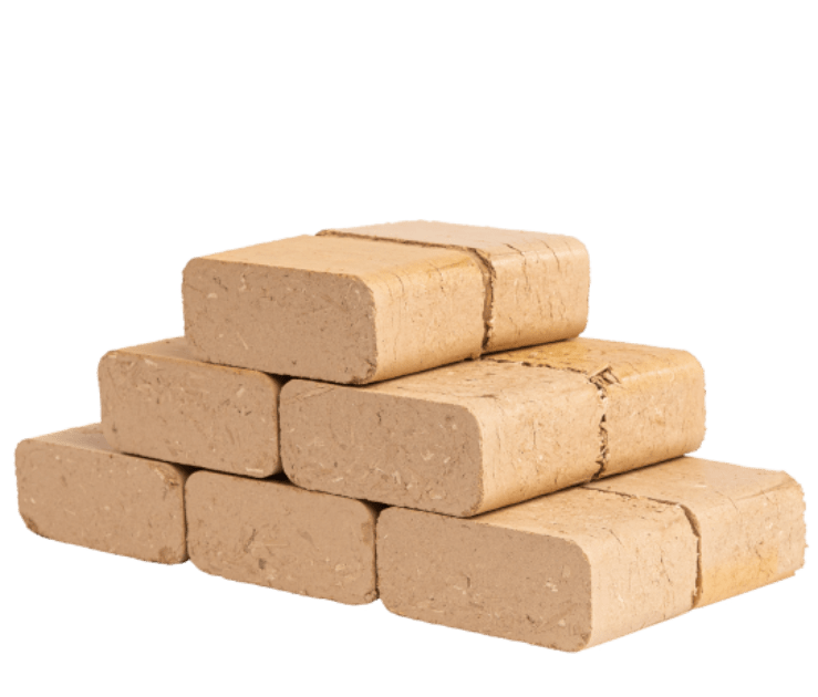 ÖKO SMART-GREEN-Briketts ziegelform BUCHE EXTRA
