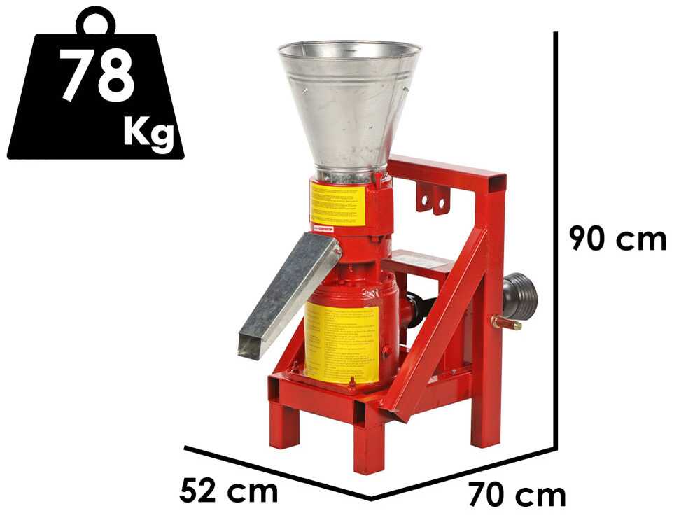 Pelletpresse GeoTech Pro TWPM150 für Traktor (Zapfwelle) – Pelletherstellung für die Heizung – Bild 2