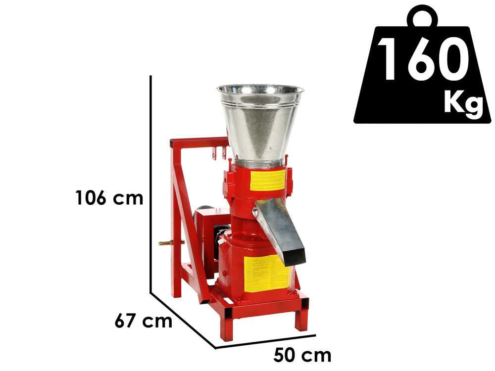 Pelletpresse GeoTech Pro TWPM200 für Traktor (Zapfwelle) – Pelletherstellung für die Heizung – Bild 2