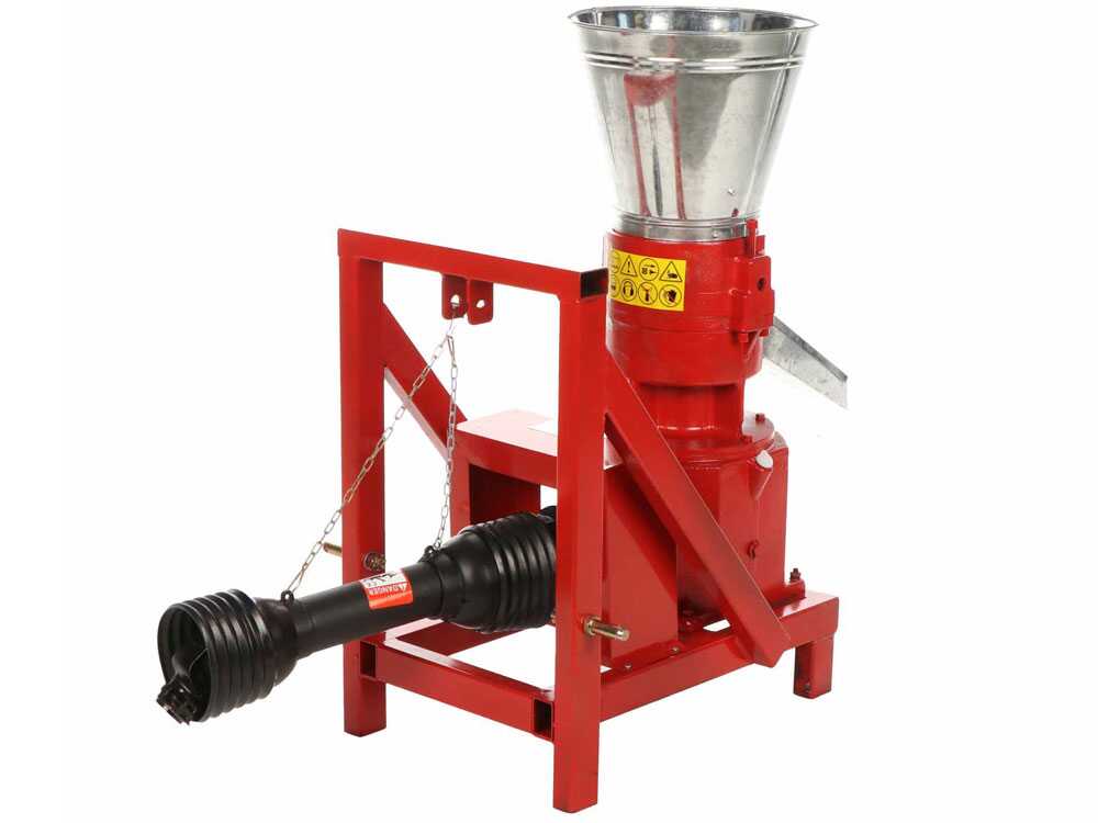 Pelletpresse GeoTech Pro TWPM200 für Traktor (Zapfwelle) – Pelletherstellung für die Heizung – Bild 5