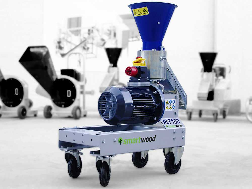 Pelletpresse Smartwood PLT-100 elektrisch, dreiphasig 400 V – Bild 3