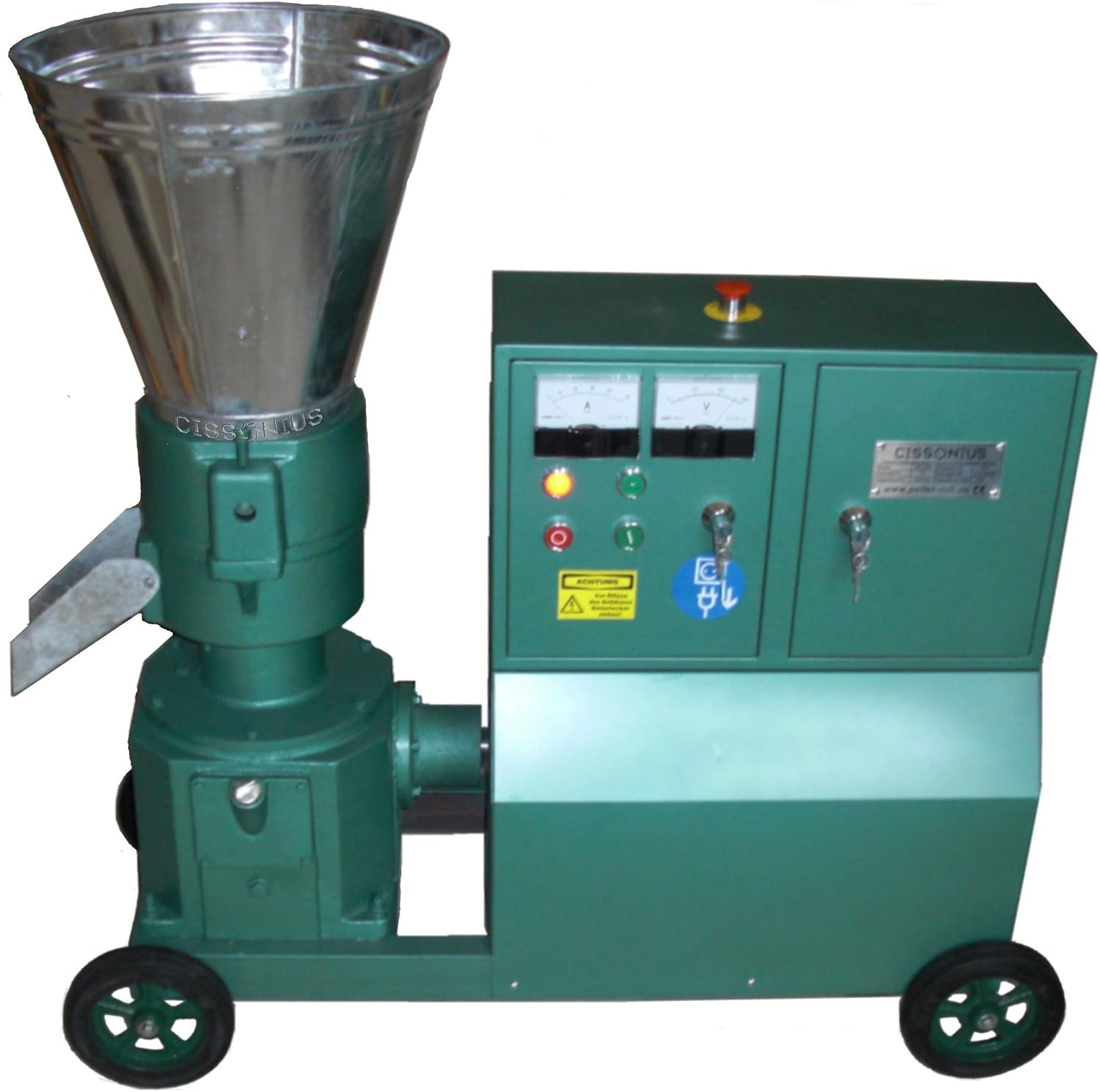 Pelletpresse Cissonius PP200 – 7,5 kW, 380 V, Matrize Ø 200 mm – Pelletherstellung für die Heizung